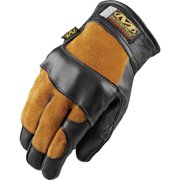 Extra Large Black Fabricator Mechanics Gloves With Heat Resistant Panels And Fingertip Reinforcements