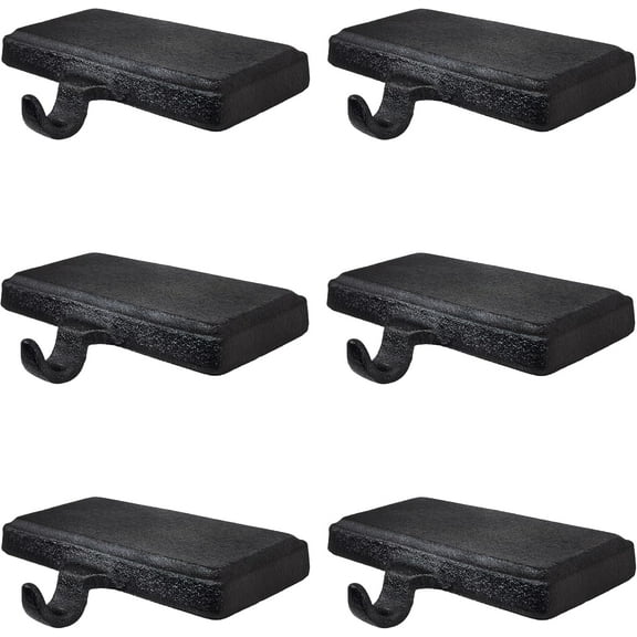 Lulu Decor, Christmas Stocking Holders, Set of 6 pcs, Weighs 2 lbs 11 oz Each