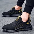 thumbnail image 5 of Men's Sneakers For Running Jogging Trendy Knitted Breathable Lightweight Comfy, 5 of 9