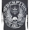 thumbnail image 6 of Archaic by Affliction Men's Thermal Shirt Crossed Death, 6 of 9