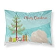 thumbnail image 1 of Carolines Treasures BB9326PILLOWCASE Fluffy Angora Rabbit Christmas Fabric Standard Pillowcase, 1 of 2