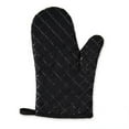 thumbnail image 1 of 1PCS Prevent Scalding Ovenware Non-slip Thick Anti Hot Baking Tool Cooking Mitts Oven Gloves Microwave Insulation BLACK, 1 of 1