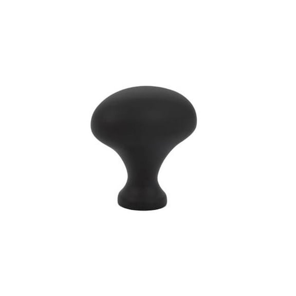 Emtek Flat Black Knobs 86016US19 86016US19