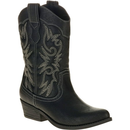 Faded Glory Women's Fashion Cowboy Boot -Exclusive Color