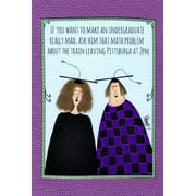 Pictura Math Problem : Train Leaving Pittsburgh Funny / Humorous Graduation Congratulations Card