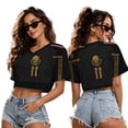 thumbnail image 3 of 2026 New Mexico Soccer Jersey Women, Printed Mexico National Team Design, Mexican Jersey Soccer Crop Top, Mens V-Neck Short Sleeve Match Day Athletic Casual Football Shirt for Adult, 3 of 6
