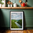 thumbnail image 6 of Hawks Nest View, New River Gorge 01 - Ansted West Virginia Photography Black Framed Wall Art Print 16 x 24 inches, 6 of 8