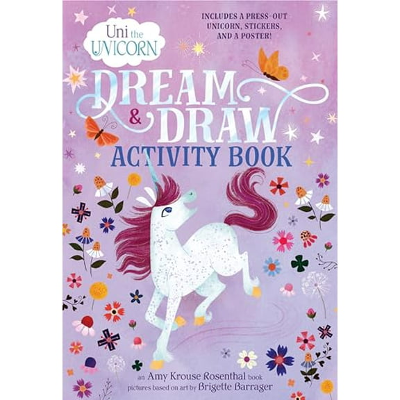 Pre-Owned Uni the Unicorn Dream & Draw Activity Book (Paperback) 0593123042 9780593123041