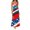 L Multicolor, variant on Women's Dresses Summer Women's Summer Dresses Dresses for Women Summer Summer Dresses For Women Print Sleeveless Round Neck Dress Casual Long Dresses L Multicolor S
