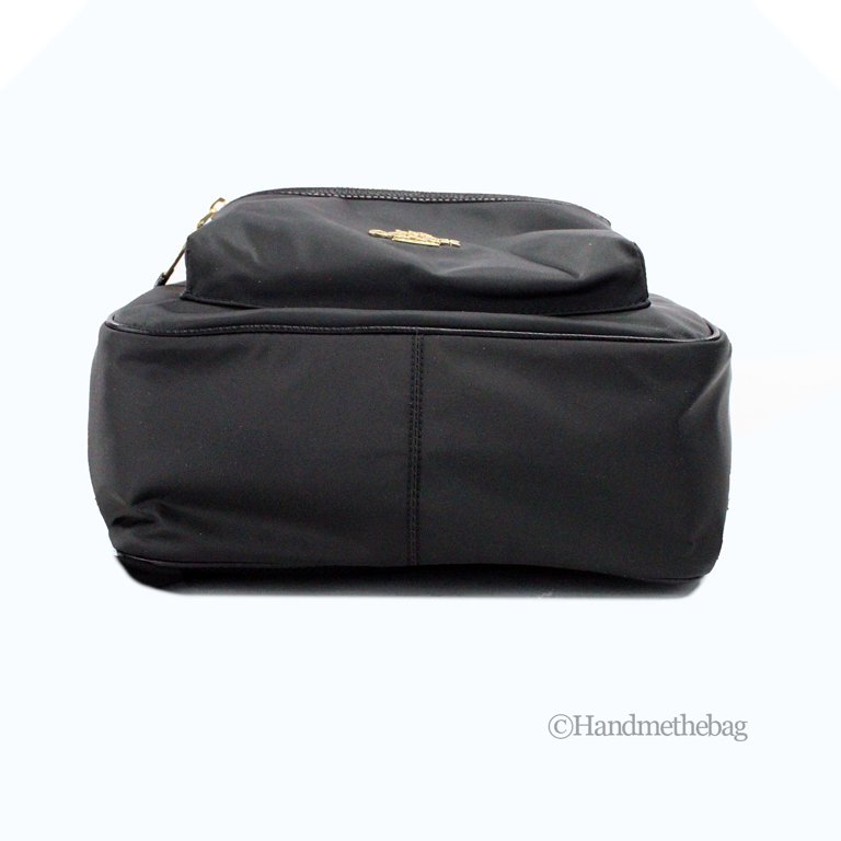 Coach (CA210) Ellis Medium Nylon Fabric Black Shoulder Bag  display picture 1