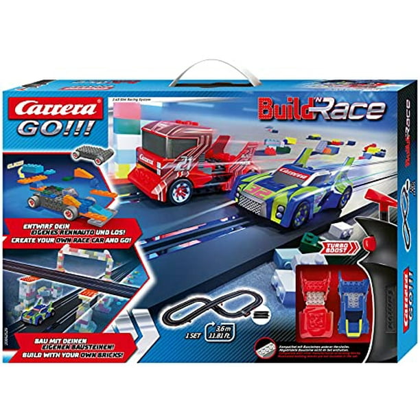  Carrera First Nintendo Mario Kart Slot Car Race Track -  Includes 2 Cars: Mario and Luigi and Two-Controllers - Battery-Powered  Beginner Set for Kids Ages 3 Years and Up, 20063028 