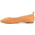 thumbnail image 3 of Journee Womens Tannya Slip On Round Toe Ballet Dress Flats, 3 of 10