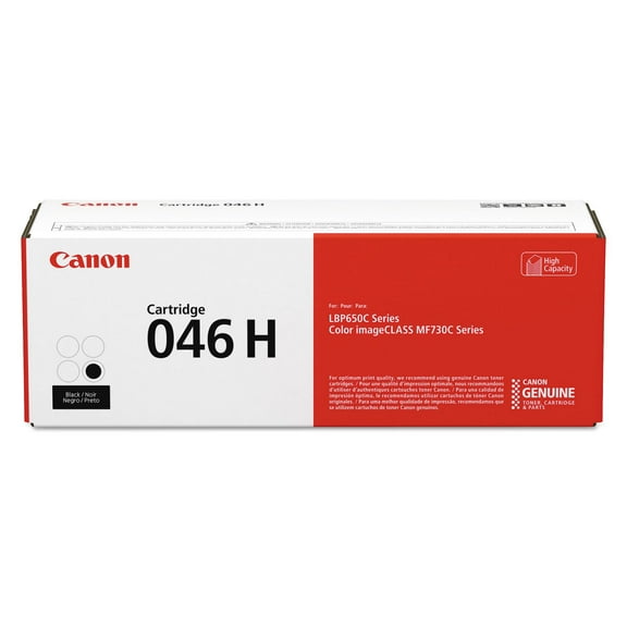 "Canon, CNMCRTDG046HBK, Cartridge 046H High Capacity Black Toner Cartridge, 1 Each"