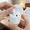 White, variant on Bubble Tea Wireless Earbuds, Cute Crystal Ball Case, Bluetooth 6.0, 20H Playtime, 3g Ultra-Light for Women (White）