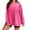Hot Pink, variant on BLVB Oversized Sweatshirts for Women Long Sleeve Crewneck Loose Pullover Tops Basic Trendy Outfits Clothes