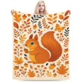thumbnail image 4 of Funny Throw Blanket Soft Warm Fluffy Fleece Flannel Animal Throw Blankets Cozy Plush Thanksgiving Stuff Bedding Blankets Gifts for Women Boys Girls Adults, 4 of 7