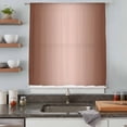 thumbnail image 5 of Chocolate Ombre Sheer Curtains 45 Inches Long, Modern Gradient Abstract Art Light Filering Curtains, Breathable Simi Curtain Privacy Drapes for Kitchen Bathroom Lightweight Small Window Treatment, 5 of 9
