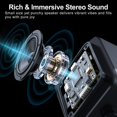 thumbnail image 4 of Altavoz de inducción inalámbrico BOLONMI con luces de colores 3500 mAh, 4 of 8