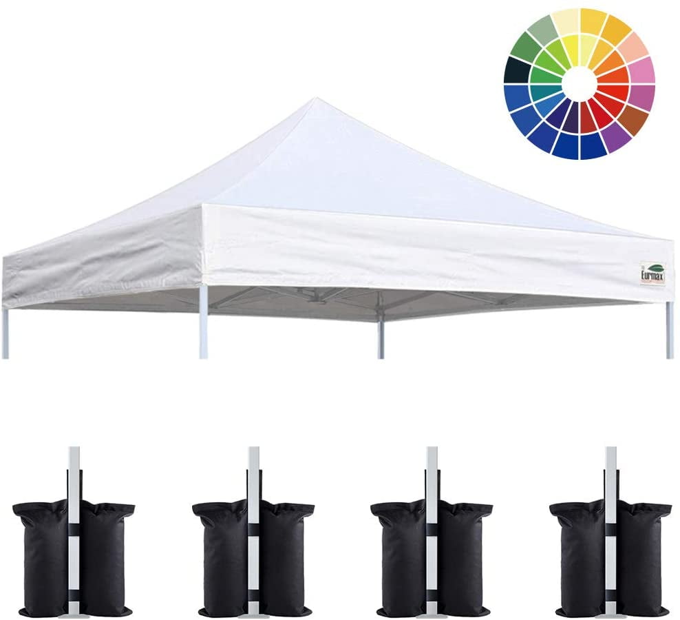 Canopy Top Replacement Outdoor Sunshade Tent Cover Pop Up For 10'x10' 10x10ft 