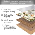 thumbnail image 3 of Cala Home "Farmhouse Fall Leaves" Premium Decorative Hardboard Placemats 4 Pack, 3 of 7