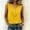Yellow, variant on Harpily Tank Tops for Women V Neck Breathable Sleeveless with Decorative Buttons and Relaxed Loose Curved Hem