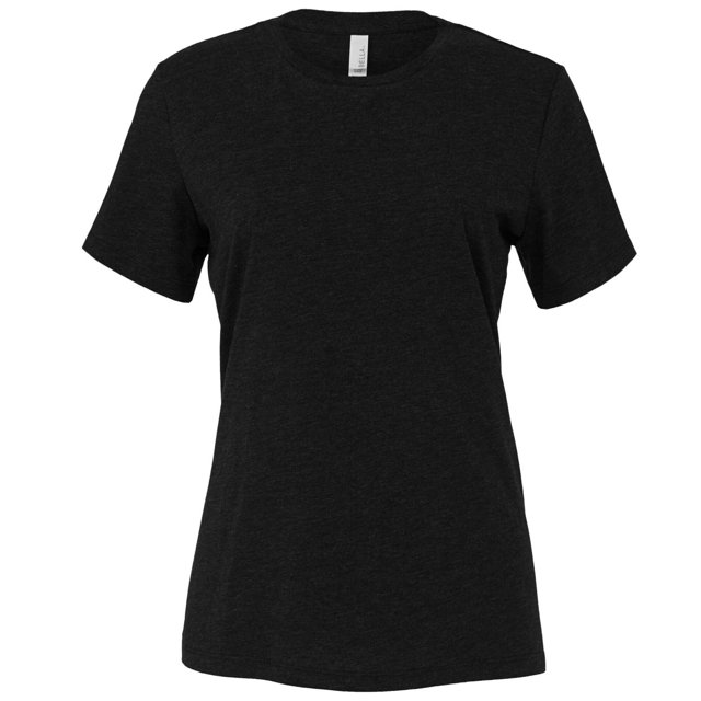 BELLA+CANVAS T-Shirt Ajusté en Jersey Chiné pour Femmes