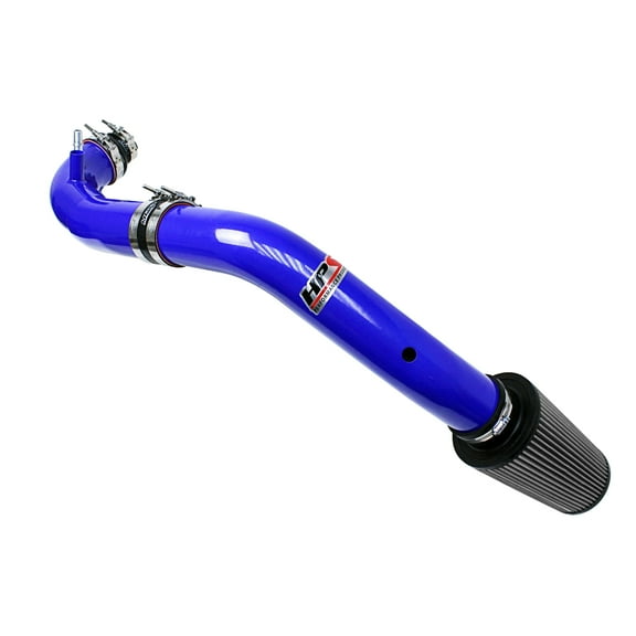 HPS Performance Blue Cold Air Intake Compatible for 2015-2017 Ford Mustang Ecoboost 2.3L Turbo, 837-575BL