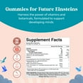 thumbnail image 4 of Natures Craft Focus Gummies Nootropics Brain Support Supplement for Kids, Tropical Fruits, 90 Count, 4 of 12