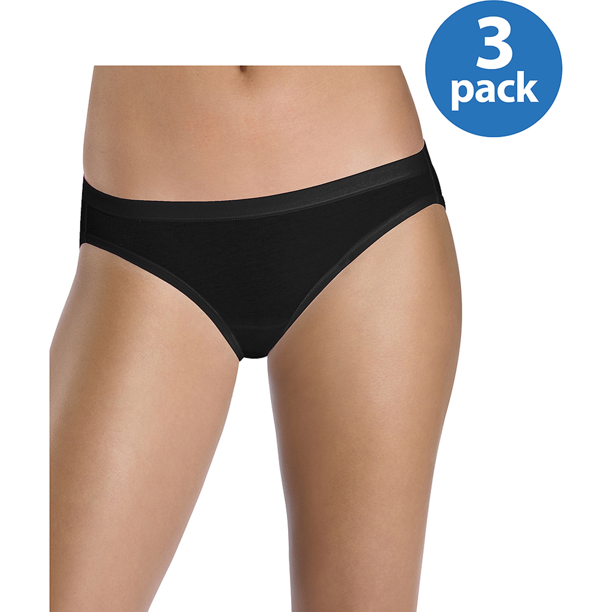 Hanes Women's Sporty Cotton Boyshort Panties 6-Pack - Walmart.com
