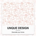 thumbnail image 2 of Lfeey Watercolor Floral Blackout Curtains，Room Darkening Thermal Insulated Window Drapes, Pink, 42 x 63 Inch, Set of 2, 2 of 7