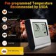 thumbnail image 2 of ThermoPro TP-16 Large LCD Digital Cooking Food Meat Smoker Kitchen Grill Thermometer Clock Timer with Stainless Steel Probe, 2 of 4