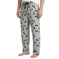 thumbnail image 5 of Disney Mickey Mouse Men's Heather Gray Pajama Pants Relaxed Lounge Sleep, 5 of 7