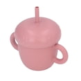 thumbnail image 2 of Taza para bebé Ticfox Taza con pajita de silicona con forma de seta para niños pequeños, 2 of 12