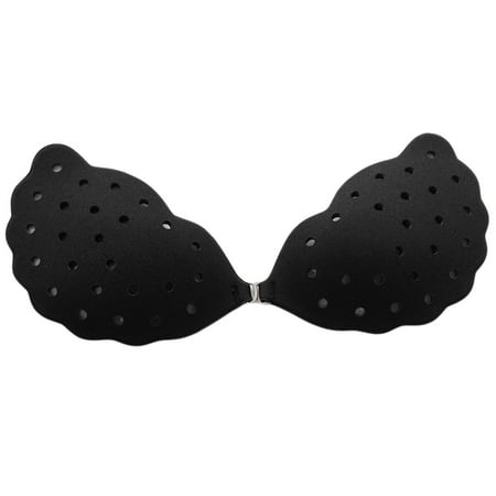 POPLIS Strapless Sticky Push Up Bra Backless Adhesive Invisible Silicone Bra
