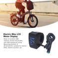 thumbnail image 4 of Electric Scooter Display Panel, DC24V 36V 48V ABS Electric Bike Meter Display HD LCD  for Mid Drive Motor, 4 of 7