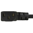 thumbnail image 4 of SF Cable NEMA 5-15P to C13 Standard Power Cord Right Angle, 6 feet - 18 AWG, 4 of 6