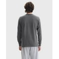 thumbnail image 3 of Hanes Beefy Men's Long Sleeve T-Shirt, Cotton Smoke Gray XL, 3 of 4
