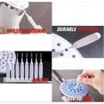thumbnail image 6 of Gap Hole Cleaning Brush, Shower Head Cleaner Tool, Nylon Bristles, Penetrates Small Holes, Removes Clogs, 50pcs, Multi-functional, For Vents Gutters Nozzles, 6 of 7