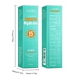 thumbnail image 2 of Protector solar de bálsamo labial UV 15+, bálsamo labial con protector solar, protege los labios secos y agrietados, protector solar de labios de óxido transparente, 3g, 2 of 4