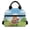 Beaver Watermelon Print, variant on POLERO Aluminum Film Durable Lunch Bag for Camping School, Washable Removable Shoulder Strap Insulated Lunch Bag, Ladybug and Cat Pattern