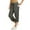 Gray, variant on 2026 New Womens Lightweight Hiking Capri Pants, Quick Dry Workout Cargo Capris Water Resistant UPF 50+ Zipped Pockets