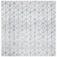 thumbnail image 3 of SAFAVIEH Amelia Floella Geometric Area Rug, Gray/Blue, 5'3" x 5'3" Square, 3 of 13