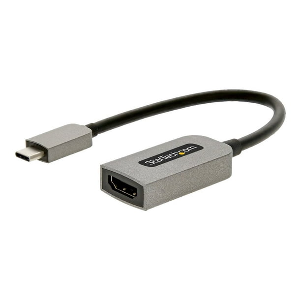 3en1 Type-C Vers 4K HDMI USB 3.0 USB-C Adaptateur Argent - Adaptateur et  convertisseur - Achat & prix