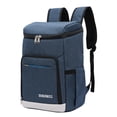 thumbnail image 2 of Outdoor Picnic Bag Lunch Backpack Work Backpacks Large Capacity, Insulated Lunch Blue, 2 of 9