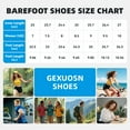 thumbnail image 3 of Gexuosn Womens Walking Shoes Wide Barefoot Shoes Minimalist Zero Drop Tennis Fashion Sneakers 9 Wide, Black, 3 of 7