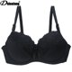 thumbnail image 1 of Sujetador con costura de encaje bordado, fino, de talla grande, con escote en V profundo, ropa interior sexy para mujer, 1 of 6