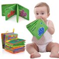thumbnail image 1 of Gwong Juguete Desarrollo de inteligencia Divertido paño cognize libro juguete educativo para niños bebé Gwong 8122544, 1 of 7