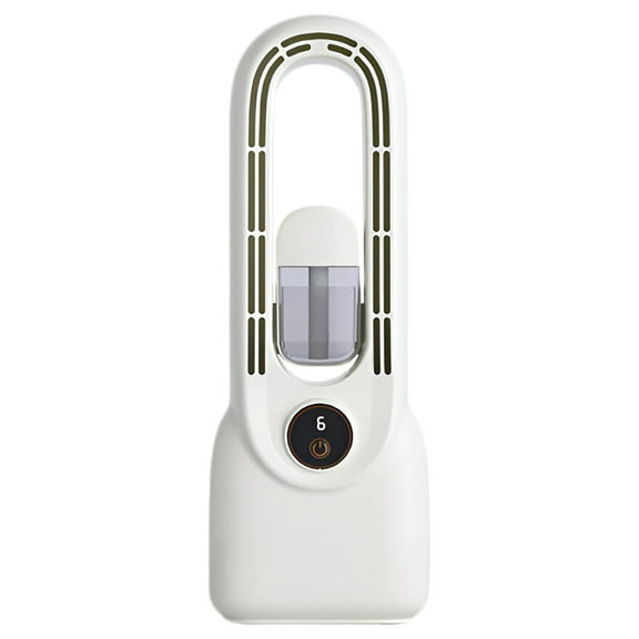Gnwei Portable Air Conditioner with Chiller and Humidifier Summer Portable Air Conditioner Rechargeable Fan with Spray for Room Car Desktop Use, Quiet Desktop Cooling Fan
