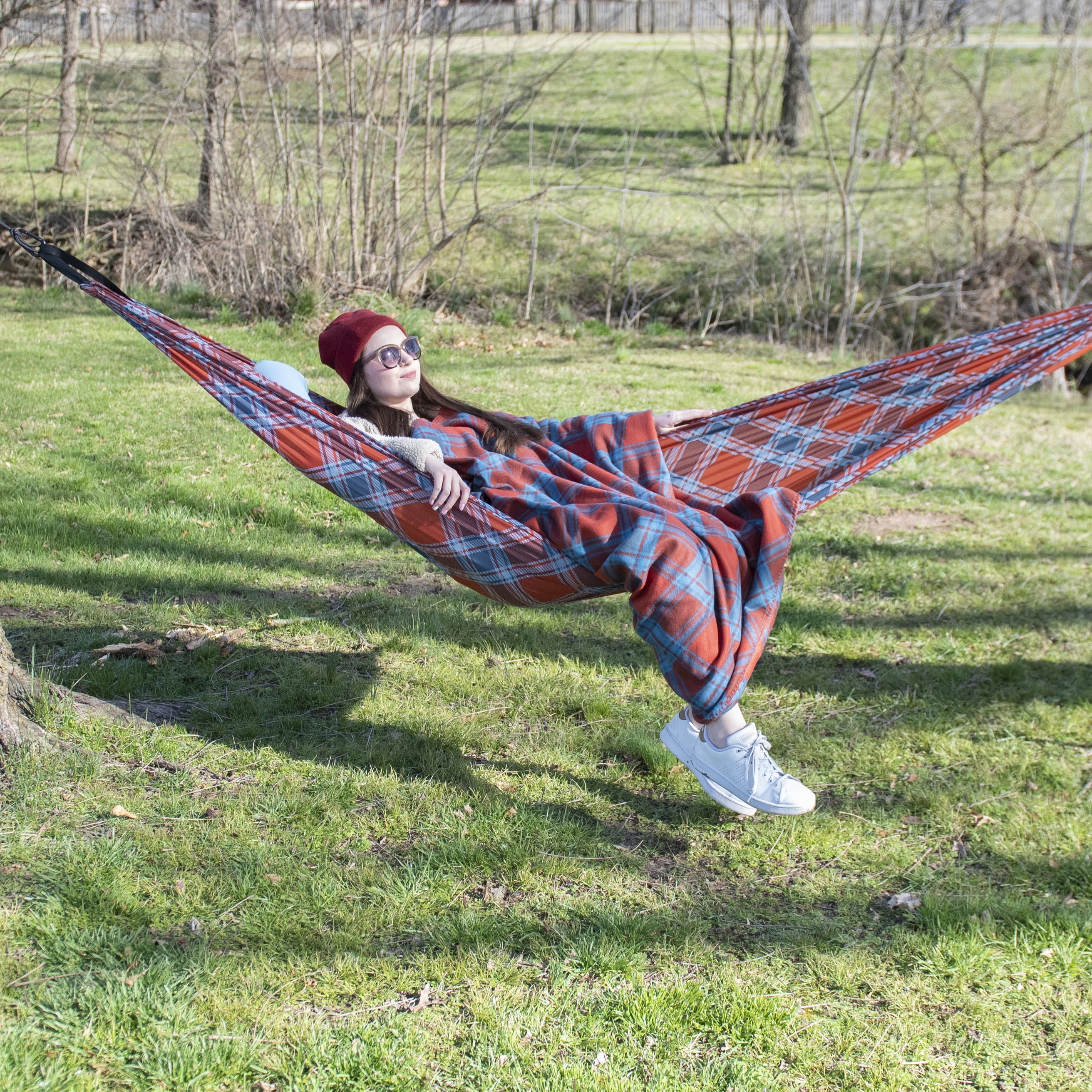 Hammock blanket and clearance pillow