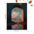 thumbnail image 3 of Surreal Archway Dreamscape Canvas Print Wall Art for Living Room Bedroom Office Hallway Studio Decor, 3 of 8